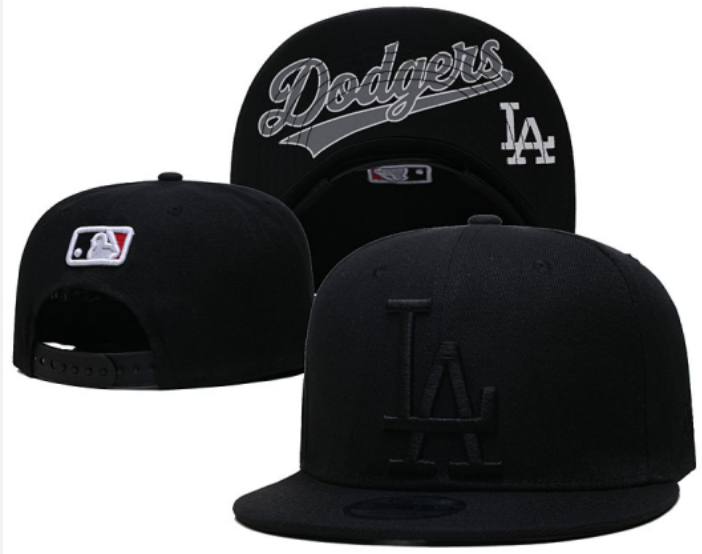 MLB Los Angeles Dodgers black 2025 hat style #87 YS